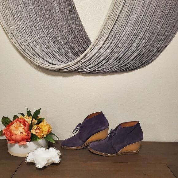 Donald Pliner Harmony Purple Ankle Boot Sz 8 - Picture 3 of 7